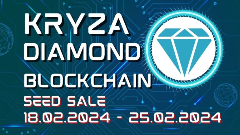 KRYZA Diamond Chain Coin Seed Sale Open to All!